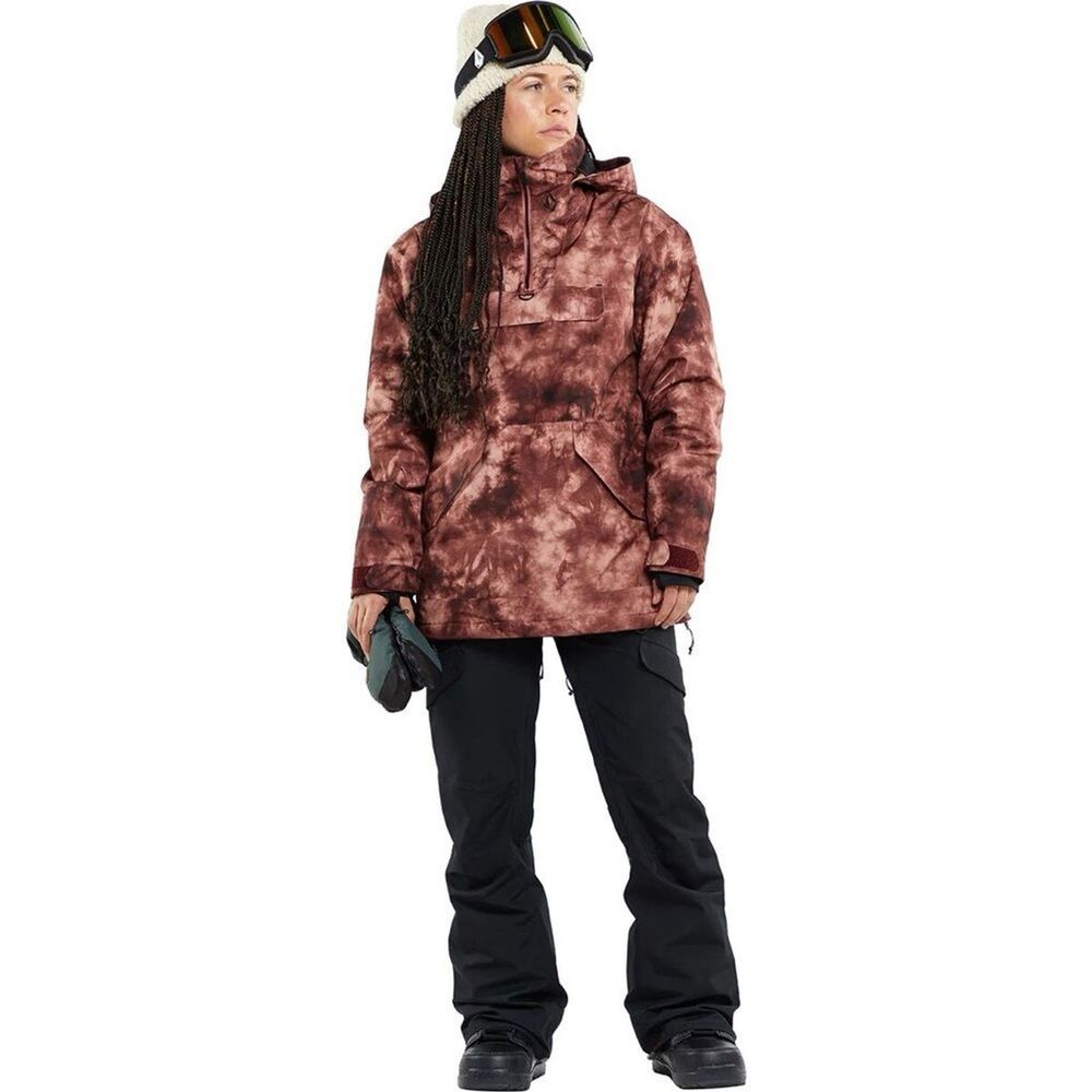 Volcom Women’s Fern Gore-Tex Pullover Insulated Jacket Small Snowboarding Ski - Picture 2 of 12